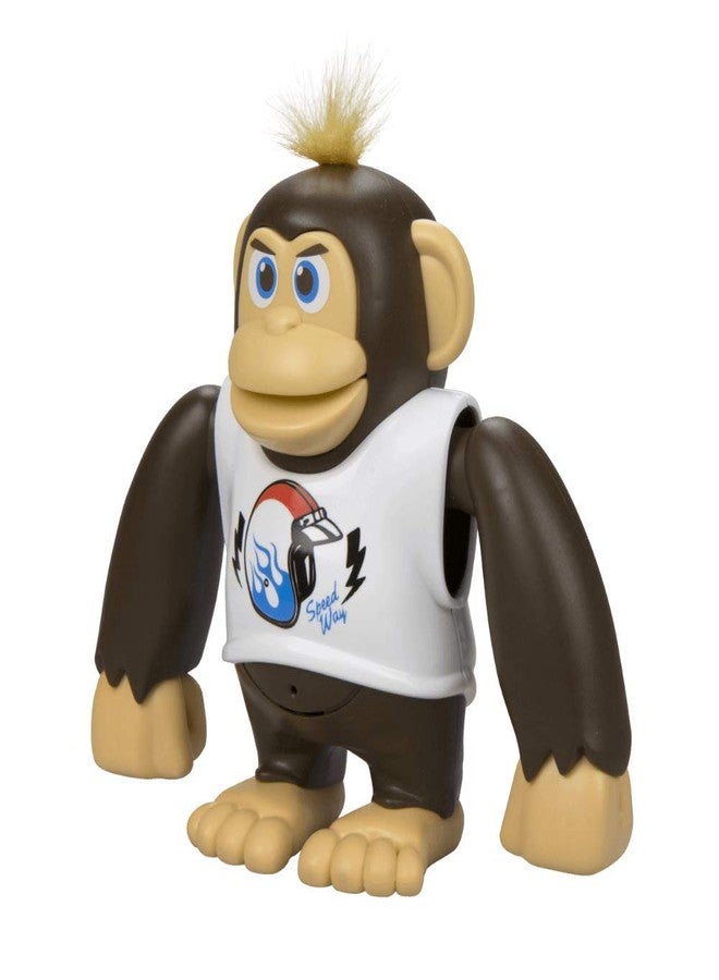 Silverlit YCOO Chimpy Touch and Dance Robot with Moving Lips, Funny Poses, White - Image 2